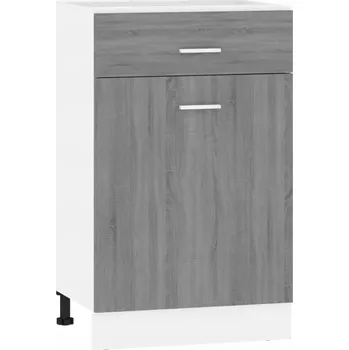 Kuchyňská skříňka Kuchyňská skříňka se zásuvkou – Šedý dub sonoma, 50x46x81,5 cm