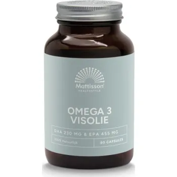 Přírodní produkt Mattisson Omega-3 rybí olej 1000 mg - 60 kapslí