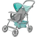 Sportovní kočárek pro panenky Baby Mix Lana (mint) Barva: multicolor