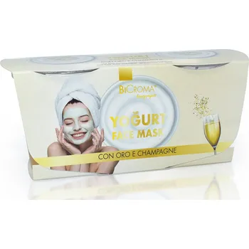 Pleťová maska BiCroma ANTI-AGE JOGURTOVÁ MASKA PROTI STÁRNUTÍ PLETI 2x 90 ml