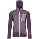 Ortovox Fleece Grid Hoody Women's - dark wild berry