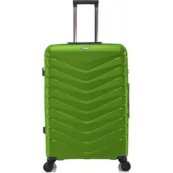 Velký rodinný cestovní kufr s TSA zámkem ROWEX Aero Barva: Zelená