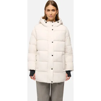 Krémová dámská péřová bunda Geox Spherica GEOX krémová 3473097