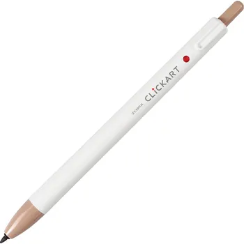 Popisovač Zebra Clickart - výběr barev Barva: 36 - Cocoa Brown