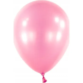 Balónek Latexové balónky Amscan Everts perleťová růžová Pretty Pink 35 cm 50 ks