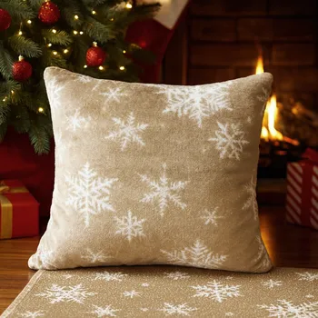 Povlak na polštářek Povlak na polštářek Sněhová vločka