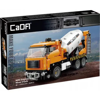 ostatní stavebnice CADA MÍCHAČKA NA BETON STAVEBNÍ VOZIDLO 368 DÍLKŮ C65021W