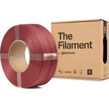 Filament "The Filament" by Spectrum TF-24162, ReFill, PLA Matte, 1.75mm, OCTOBER RED, 1kg