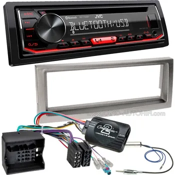 Auto Hi-Fi Autorádio CITROEN C5 2005-2007 JVC KD-T702BT Bluetooth s instalační sadou a ovládáním volantu