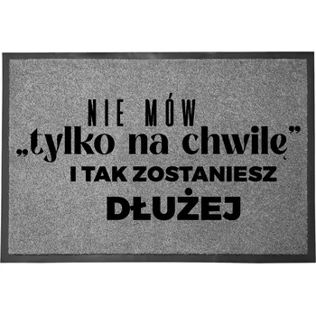 Hotová rohožka z plastu, PVC 60 x 40 cm