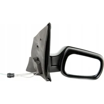 Auto zrcátko FORD FIESTA 02-05 ZPĚTNÉ ZRCÁTKO VNĚJŠÍ MANUÁLNÍ ČERNÉ