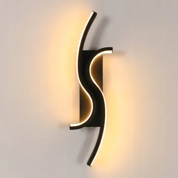 Nástěnné svítidlo Nástěnné svítidlo Comely černé, integrovaný LED zdroj 12 W