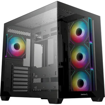 PC skříň DEEPCOOL CG530 4F černá (R-CG530-BKADA4-G-1) Černá