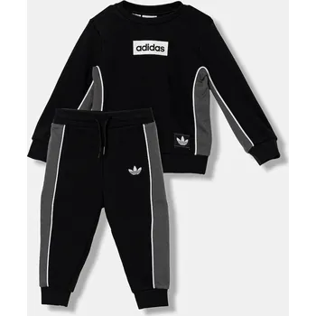 Kojenecká tepláková souprava adidas Originals JX3873 černá 99X, vel. 74