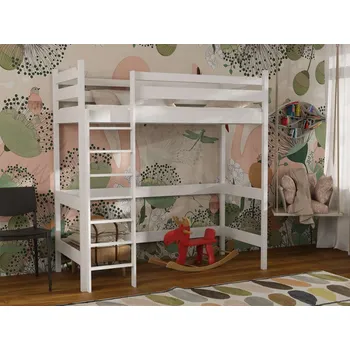 Dětská postel Postel horní spaní Texas Barva dřeva: Bílá barva, Rozměry: 80x180