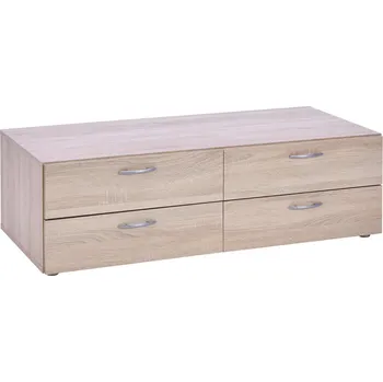 Komoda Outlet Nábytek Mělník Dolly MDF Hnědá