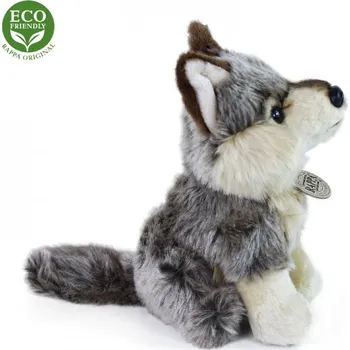 Dětské zboží Plyšový vlk 18 cm ECO-FRIENDLY