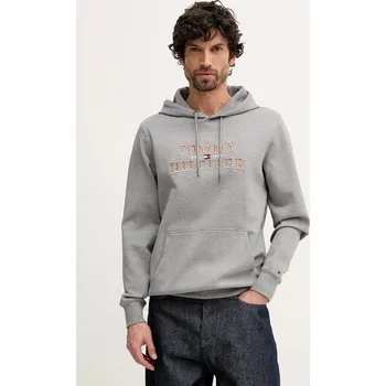 Dámská mikina Mikina Tommy Hilfiger MW0MW42528 šedá 90X, vel. S