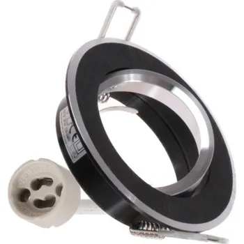 LED panel Podhledové bodové svítidlo stropní výklopné EAST OPAL GOLDLUX (Polux) ALU černá