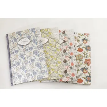 Zápisník Designová záznamní kniha Fresh, tvrdé desky, formát A4, 80listů, čtvereček - mix motivů 7