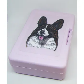 Dóza na potraviny Welshcorgi Cardigan - plastový box (objem 0,9 l / 1,2 l)