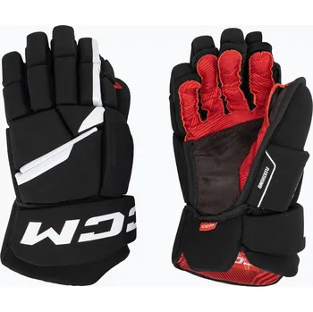 Hokejové rukavice Hokejové rukavice CCM Next SR black/white