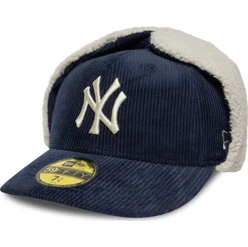 Kšiltovka Kšiltovka New Era - MLB Dogear Cord 59FIFTY - NY Yankees - Navy / Cream velikosti fitted caps 7 5/8 (60.6 cm)