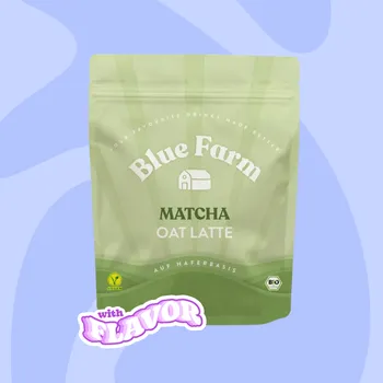 Blue Farm | Ovesné matcha latte BIO 300g