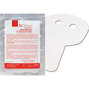 Pleťová maska BiCroma BIO-TEXTILNÍ MASKA NA OBLIČEJ S KYSELINOU HYALURONOVOU 1 ks
