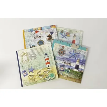 Zápisník Designová záznamní kniha Fresh, ohebné desky, 165x165mm, 80ls, linka, 70g - mix motivů 1