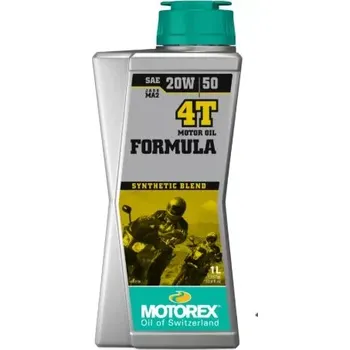 Motorový olej Vysoce kvalitní moderní syntetický motorový olej pro 4-taktní motocykly MOTOREX FORMULA 4T 20W/50 balení 1 litr (motorový olej pro motocykl)