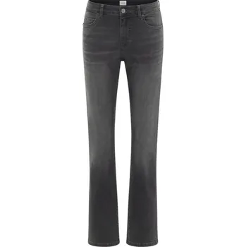 Dámské džíny Mustang Style Crosby Relaxed Straight Džíny Tmavě šedé 32/36