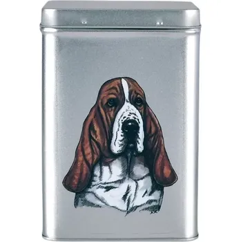 Dóza na potraviny Plechová dóza - baset (objem 1,5 l)