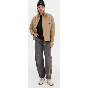 Quiksilver Bunda pro přechodné období Shining Quilted EQWJK03084 Béžová Regular Fit L