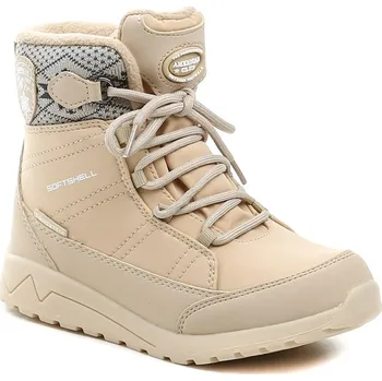 Dívčí zimní obuv American Club SN86-25 béžové dětské zimní boty EUR 33
