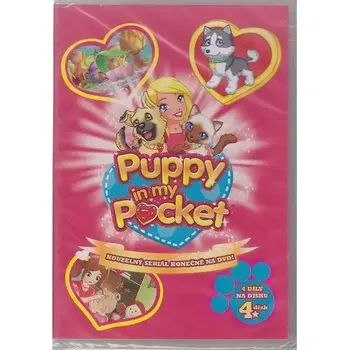 DVD film Puppy in my pocket 4. DVD ( slim ) DVD /bazarové zboží/