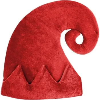 Karnevalový doplněk Čepice elf červená
