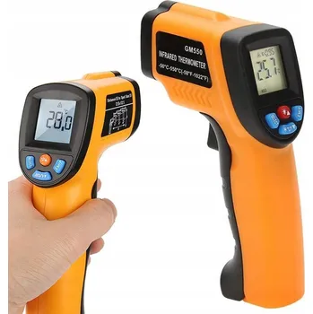 Domácí teploměr Bezkontaktní laserový teploměr pyrometr -50 +550 °C