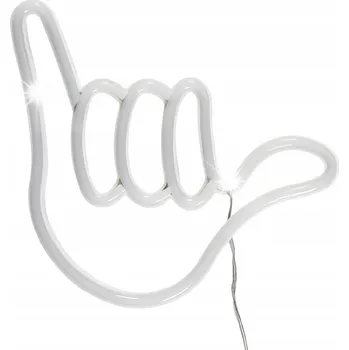 Lampička LED neonová lampička Ruka