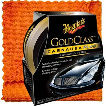 Autovosk Meguiar's Gold Class Carnauba Plus Premium Paste Wax - tuhý vosk s obsahem