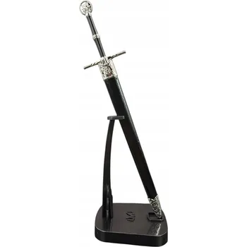 Sběratelství Mini Geraltův meč s pouzdrem 22 cm Nůž na dopisy Stojan a krabička KW1136