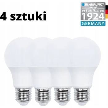 Žárovka Sada 4 kusů - Blaupunkt LED žárovky E27 6W WW (Teplá Bílá)