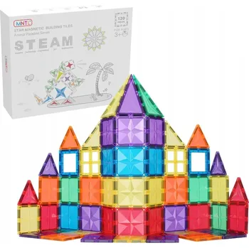 ostatní stavebnice MNTL Magnetická stavebnice Animal Paradise, 120 ks