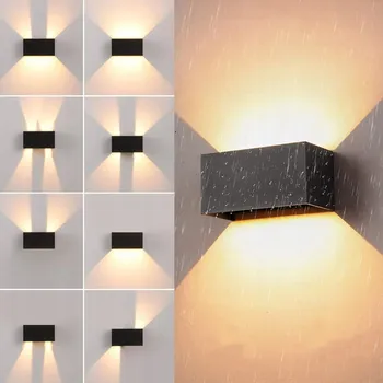 Venkovní osvětlení VENKOVNÍ NÁSTĚNNÉ SVÍTIDLO ZAHRADNÍ FASÁDNÍ LED IP65 24W