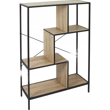 Knihovna MODERNÍ Regál POLICE DO OBÝVACÍHO POKOJE Rack M LOFT