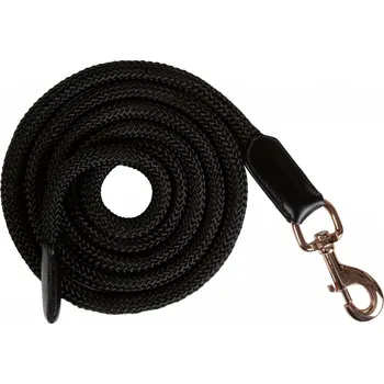 Vodítko pro psa Vodítko -Rosegold Glamour- Style černé/růžové zlato