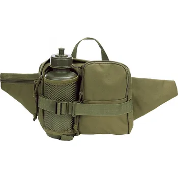 turistický batoh A.B. Ledvinka s láhví zelená Olive Green