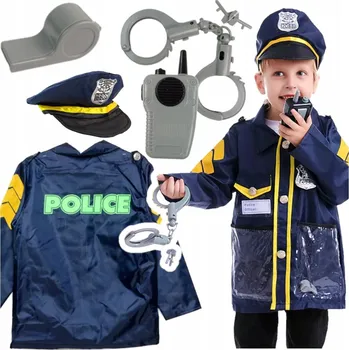 Karnevalový kostým Kostým Policista Stator - Univerzální velikost