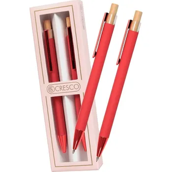 Pero kuličkové + Mechanická tužka DIPLOMAT Red