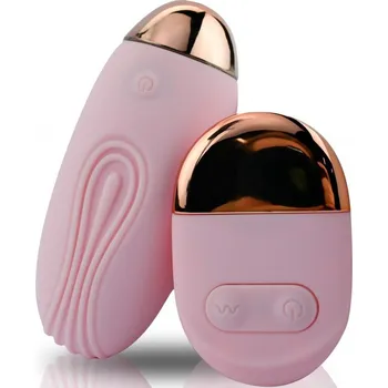 Vibrátor Sensual M72 Masážní vibrátor 10 programů, růžová